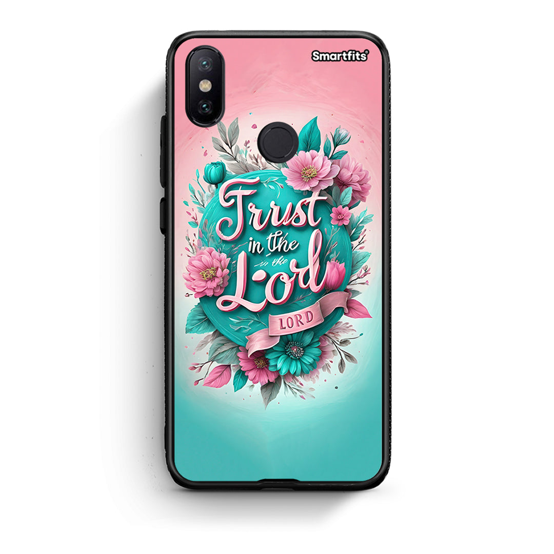 Xiaomi Mi A2 Lord Trust θήκη από τη Smartfits με σχέδιο στο πίσω μέρος και μαύρο περίβλημα | Smartphone case with colorful back and black bezels by Smartfits