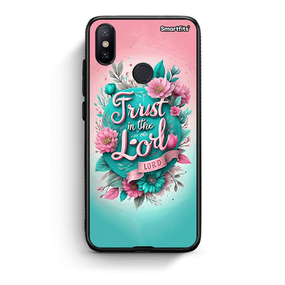 Xiaomi Mi A2 Lord Trust θήκη από τη Smartfits με σχέδιο στο πίσω μέρος και μαύρο περίβλημα | Smartphone case with colorful back and black bezels by Smartfits