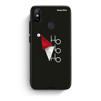 Xiaomi Mi A2 Minimal Christmas θήκη από τη Smartfits με σχέδιο στο πίσω μέρος και μαύρο περίβλημα | Smartphone case with colorful back and black bezels by Smartfits