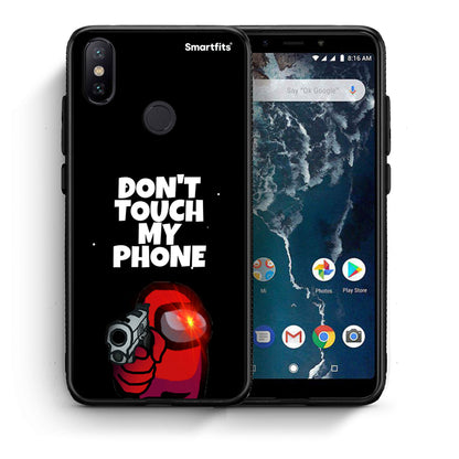 Θήκη Xiaomi Mi A2 My Phone από τη Smartfits με σχέδιο στο πίσω μέρος και μαύρο περίβλημα | Xiaomi Mi A2 My Phone case with colorful back and black bezels