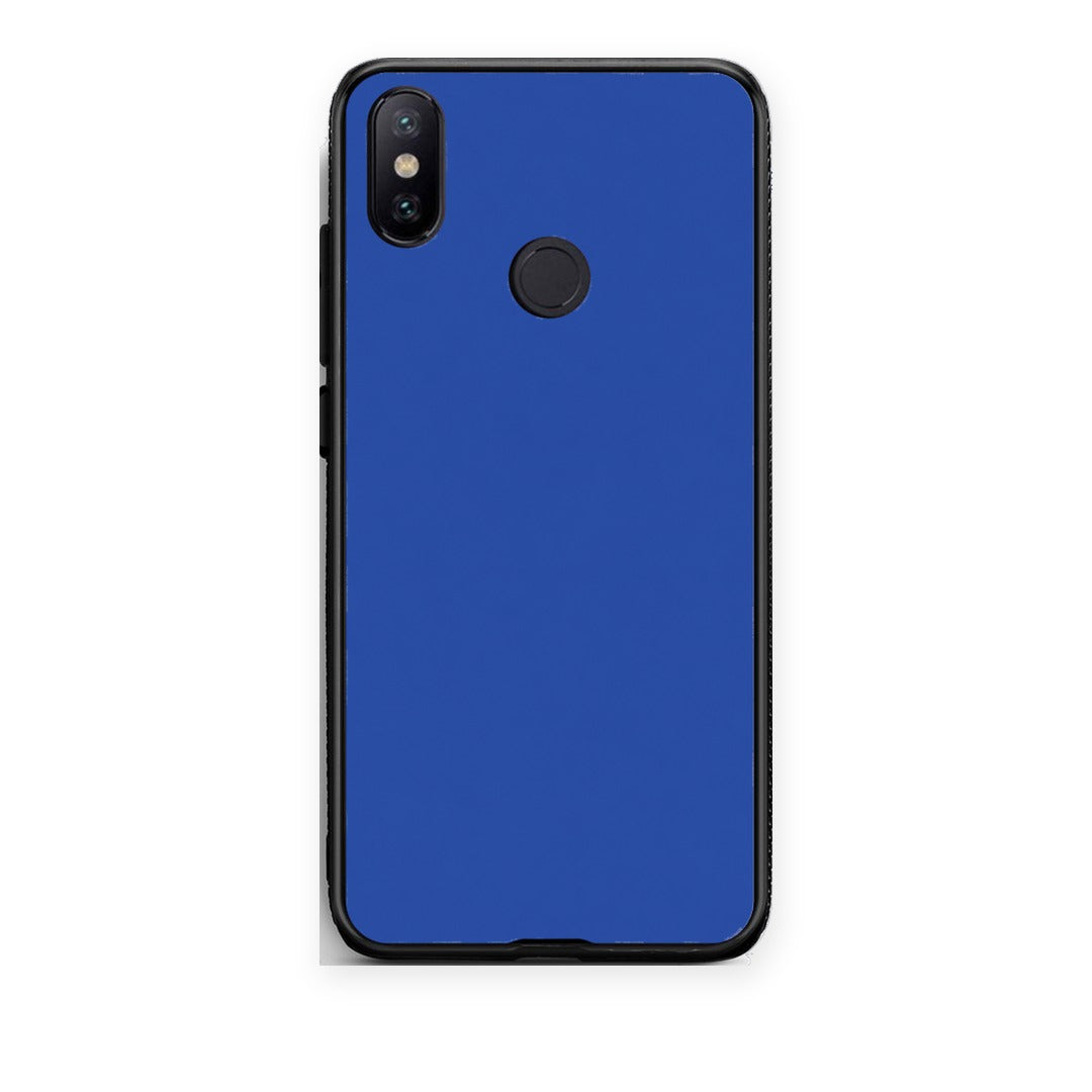 Θήκη Xiaomi Mi A2 Royal Blue από τη Smartfits με σχέδιο στο πίσω μέρος και μαύρο περίβλημα | Xiaomi Mi A2 Royal Blue case with colorful back and black bezels