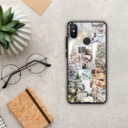 White Christmas - Xiaomi Mi A2 θήκη