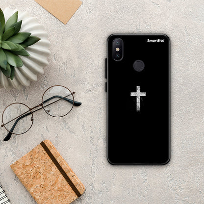 White Cross - Xiaomi Mi A2 θήκη