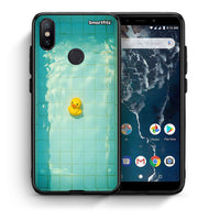 Thumbnail for Θήκη Xiaomi Mi A2 Yellow Duck από τη Smartfits με σχέδιο στο πίσω μέρος και μαύρο περίβλημα | Xiaomi Mi A2 Yellow Duck case with colorful back and black bezels