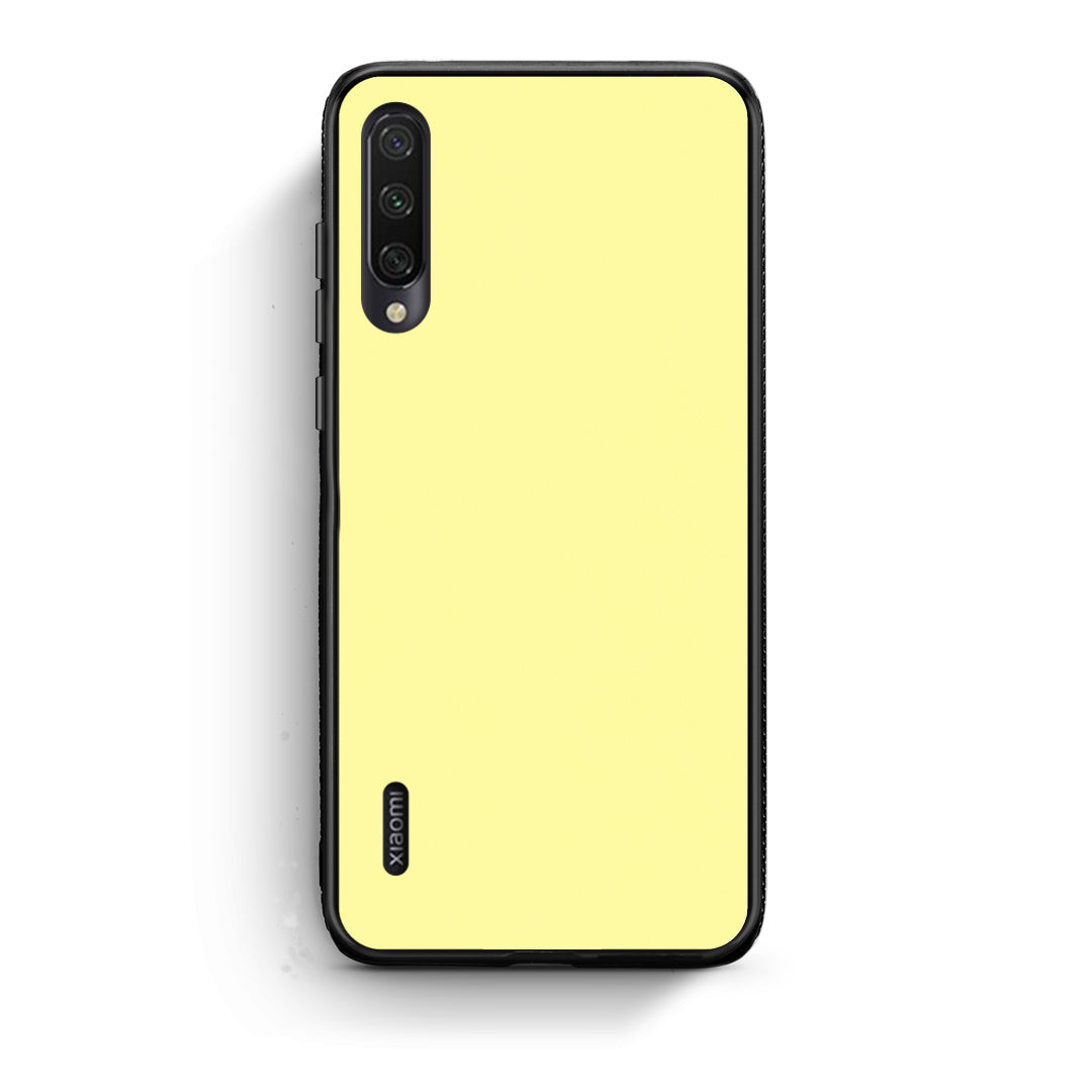 Θήκη Xiaomi Mi A3 Butter Yellow από τη Smartfits με σχέδιο στο πίσω μέρος και μαύρο περίβλημα | Xiaomi Mi A3 Butter Yellow case with colorful back and black bezels