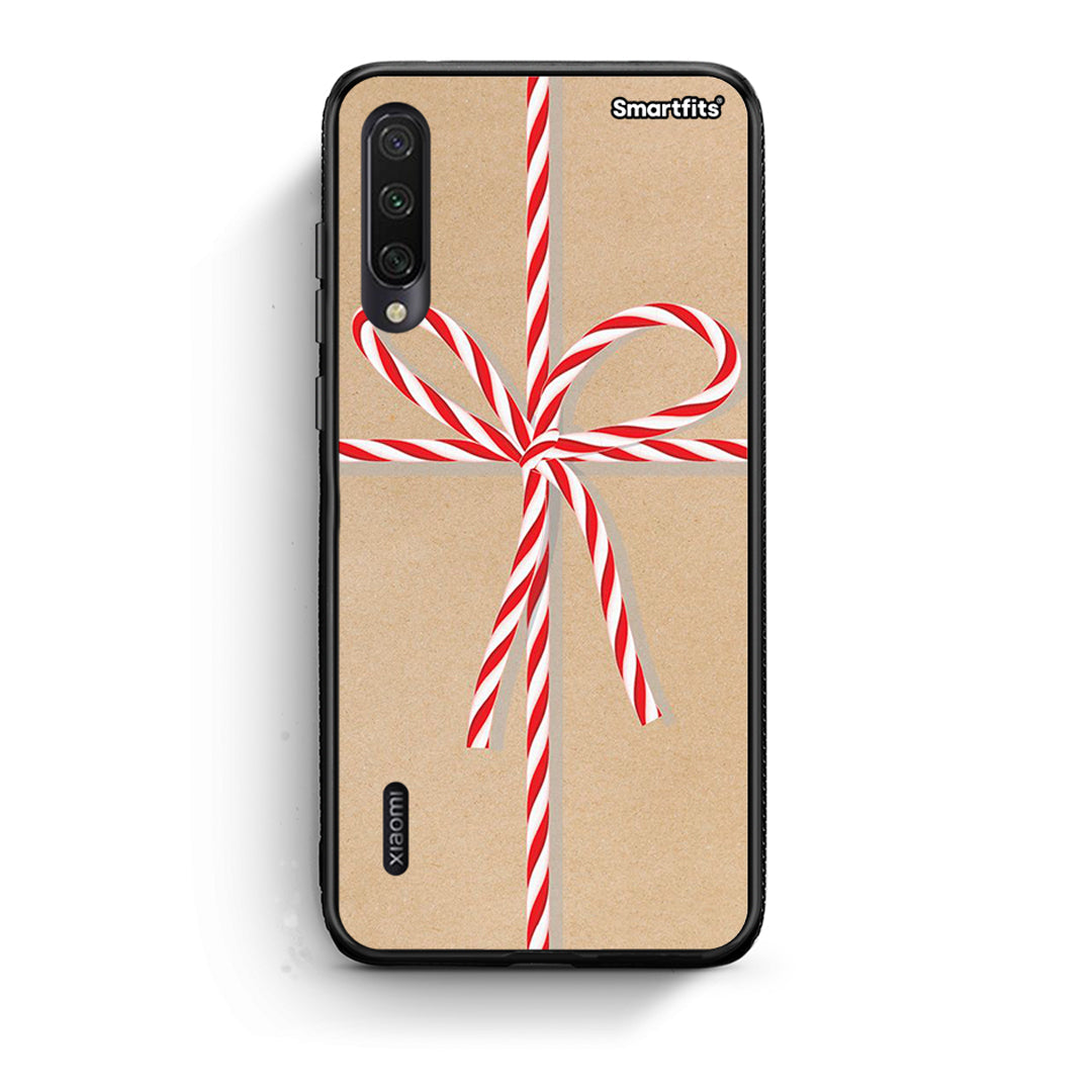 Xiaomi Mi A3 Christmas Gift θήκη από τη Smartfits με σχέδιο στο πίσω μέρος και μαύρο περίβλημα | Smartphone case with colorful back and black bezels by Smartfits