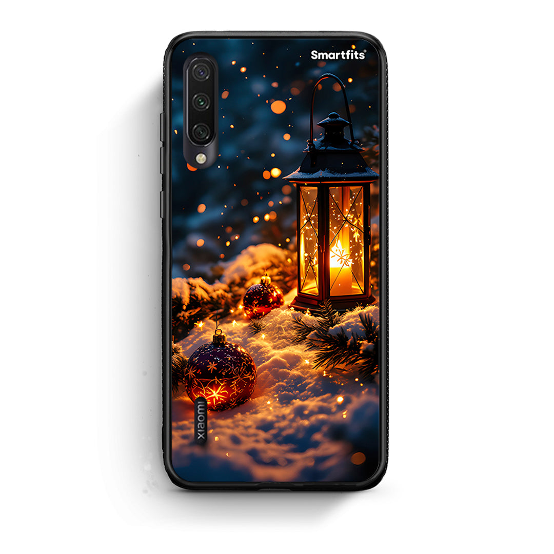 Xiaomi Mi A3 Christmas Ornaments θήκη από τη Smartfits με σχέδιο στο πίσω μέρος και μαύρο περίβλημα | Smartphone case with colorful back and black bezels by Smartfits