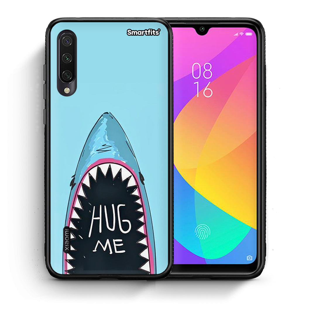 Θήκη Xiaomi Mi A3 Hug Me από τη Smartfits με σχέδιο στο πίσω μέρος και μαύρο περίβλημα | Xiaomi Mi A3 Hug Me case with colorful back and black bezels