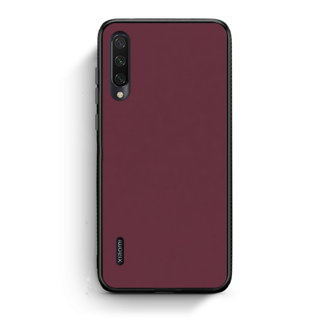Θήκη Xiaomi Mi A3 Muted Burgundy από τη Smartfits με σχέδιο στο πίσω μέρος και μαύρο περίβλημα | Xiaomi Mi A3 Muted Burgundy case with colorful back and black bezels