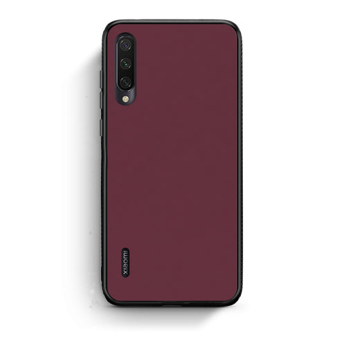Θήκη Xiaomi Mi A3 Muted Burgundy από τη Smartfits με σχέδιο στο πίσω μέρος και μαύρο περίβλημα | Xiaomi Mi A3 Muted Burgundy case with colorful back and black bezels