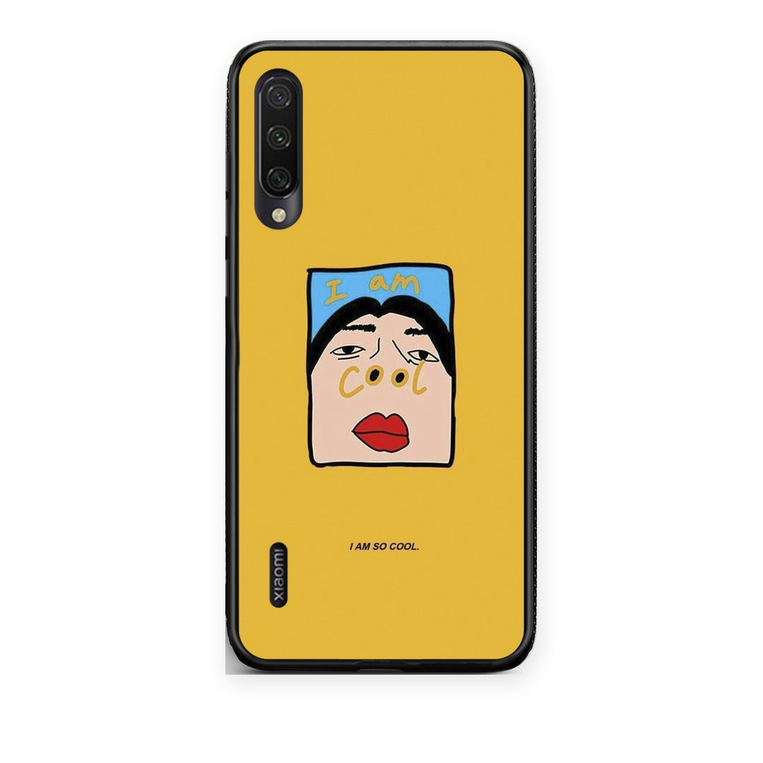 Θήκη Xiaomi Mi A3 So Cool από τη Smartfits με σχέδιο στο πίσω μέρος και μαύρο περίβλημα | Xiaomi Mi A3 So Cool case with colorful back and black bezels