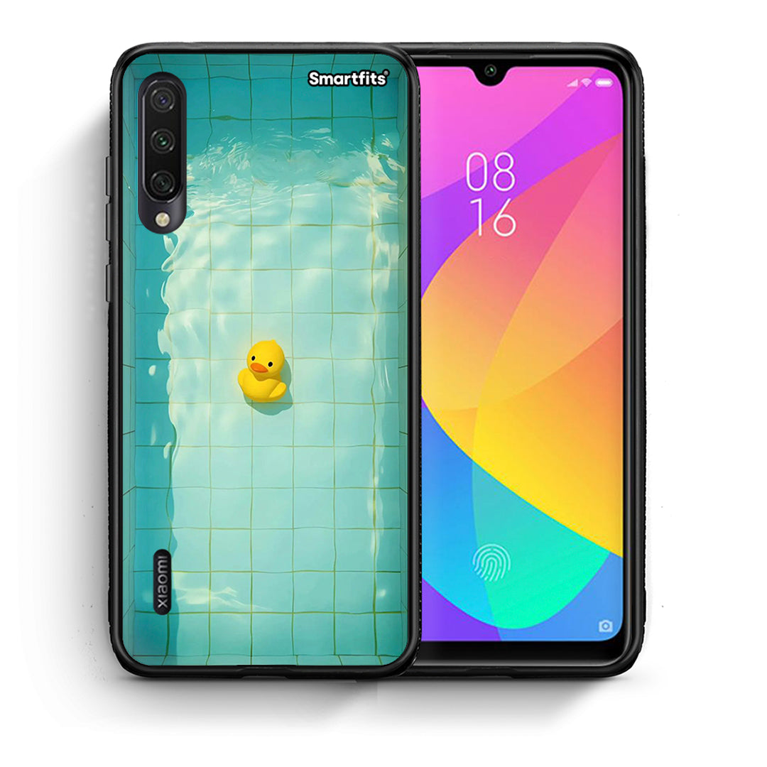 Θήκη Xiaomi Mi A3 Yellow Duck από τη Smartfits με σχέδιο στο πίσω μέρος και μαύρο περίβλημα | Xiaomi Mi A3 Yellow Duck case with colorful back and black bezels