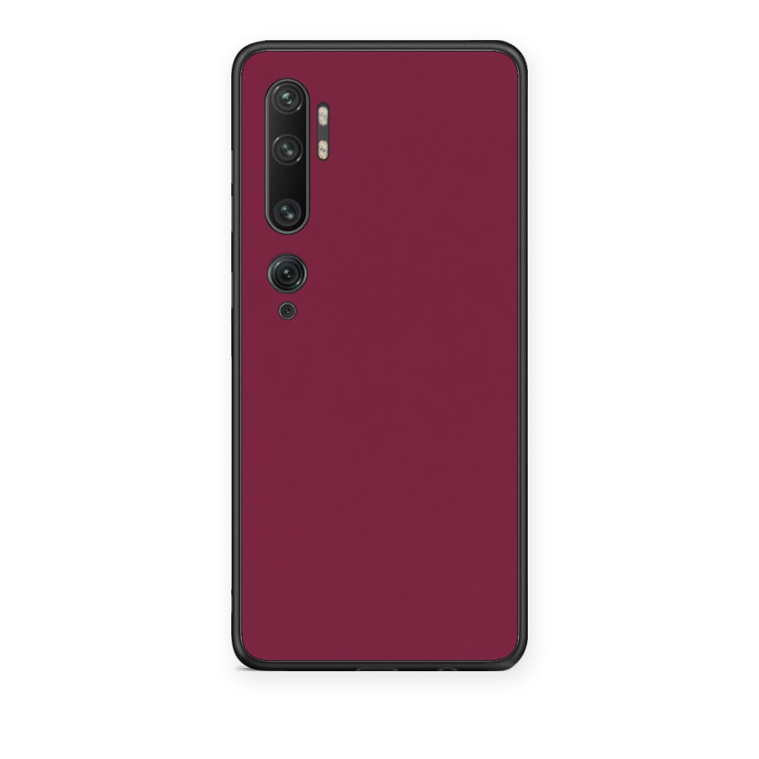 Θήκη Xiaomi Mi Note 10 / 10 Pro Burgundy από τη Smartfits με σχέδιο στο πίσω μέρος και μαύρο περίβλημα | Xiaomi Mi Note 10 / 10 Pro Burgundy case with colorful back and black bezels