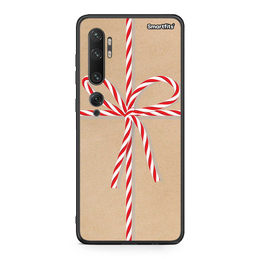 Xiaomi Mi Note 10 Pro Christmas Gift θήκη από τη Smartfits με σχέδιο στο πίσω μέρος και μαύρο περίβλημα | Smartphone case with colorful back and black bezels by Smartfits