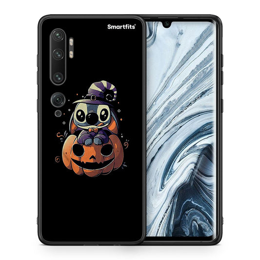 Θήκη Xiaomi Mi Note 10 Pro Halloween Stitch από τη Smartfits με σχέδιο στο πίσω μέρος και μαύρο περίβλημα | Xiaomi Mi Note 10 Pro Halloween Stitch case with colorful back and black bezels