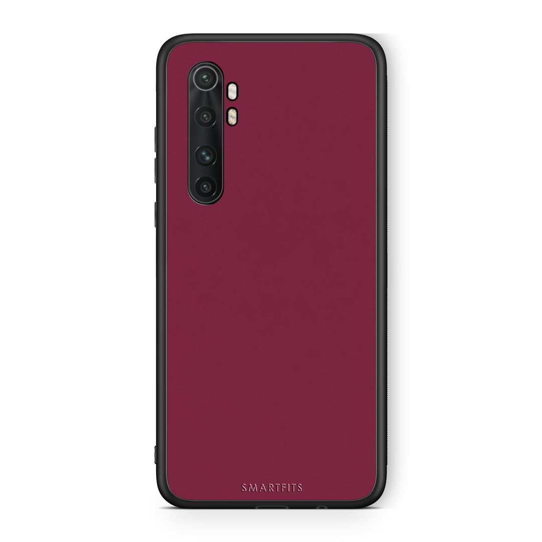 Θήκη Xiaomi Mi Note 10 Lite Burgundy από τη Smartfits με σχέδιο στο πίσω μέρος και μαύρο περίβλημα | Xiaomi Mi Note 10 Lite Burgundy case with colorful back and black bezels