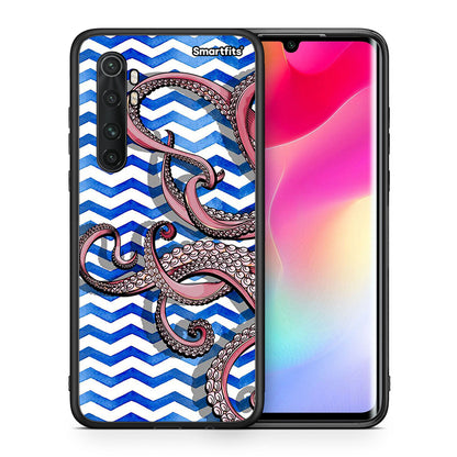 Θήκη Xiaomi Mi 10 Ultra Chevron Devilfish από τη Smartfits με σχέδιο στο πίσω μέρος και μαύρο περίβλημα | Xiaomi Mi 10 Ultra Chevron Devilfish case with colorful back and black bezels