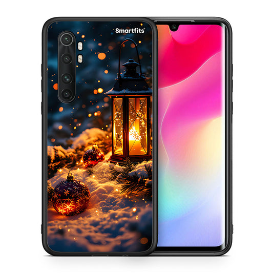 Θήκη Xiaomi Mi Note 10 Lite Christmas Ornaments από τη Smartfits με σχέδιο στο πίσω μέρος και μαύρο περίβλημα | Xiaomi Mi Note 10 Lite Christmas Ornaments case with colorful back and black bezels