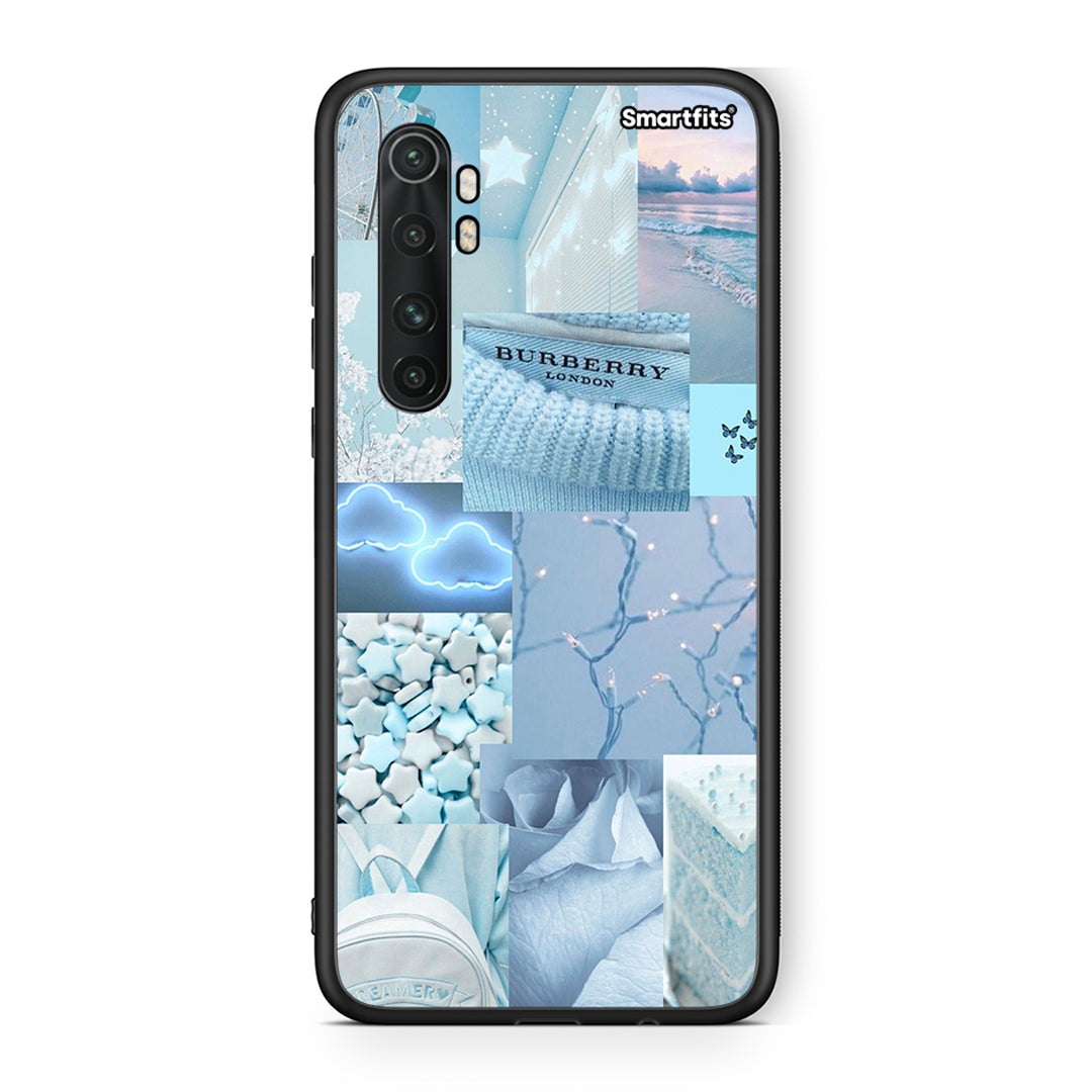 Xiaomi Mi Note 10 Lite Ciel Aesthetic Collage θήκη από τη Smartfits με σχέδιο στο πίσω μέρος και μαύρο περίβλημα | Smartphone case with colorful back and black bezels by Smartfits