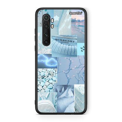 Xiaomi Mi Note 10 Lite Ciel Aesthetic Collage θήκη από τη Smartfits με σχέδιο στο πίσω μέρος και μαύρο περίβλημα | Smartphone case with colorful back and black bezels by Smartfits