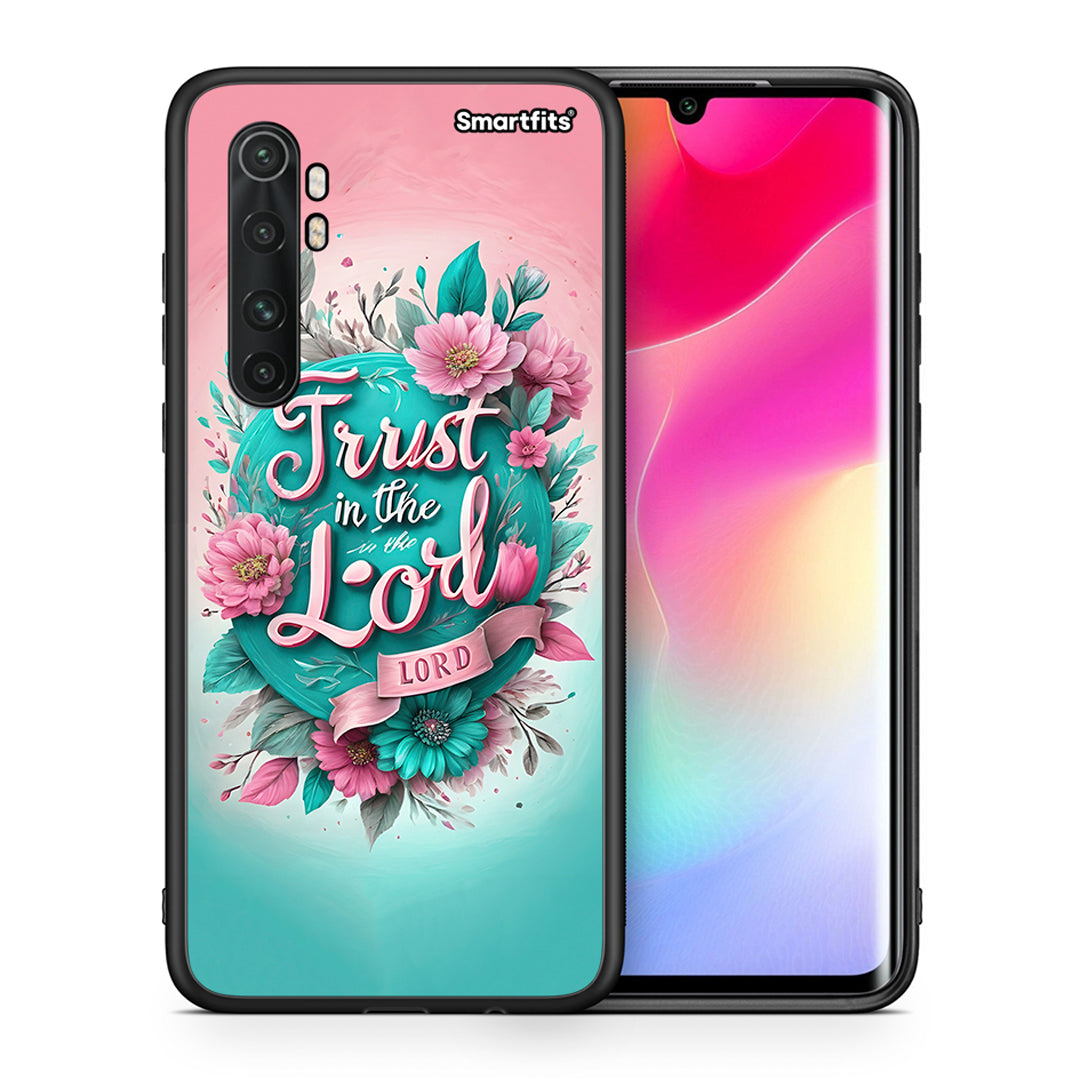 Θήκη Xiaomi Mi Note 10 Lite Lord Trust από τη Smartfits με σχέδιο στο πίσω μέρος και μαύρο περίβλημα | Xiaomi Mi Note 10 Lite Lord Trust case with colorful back and black bezels