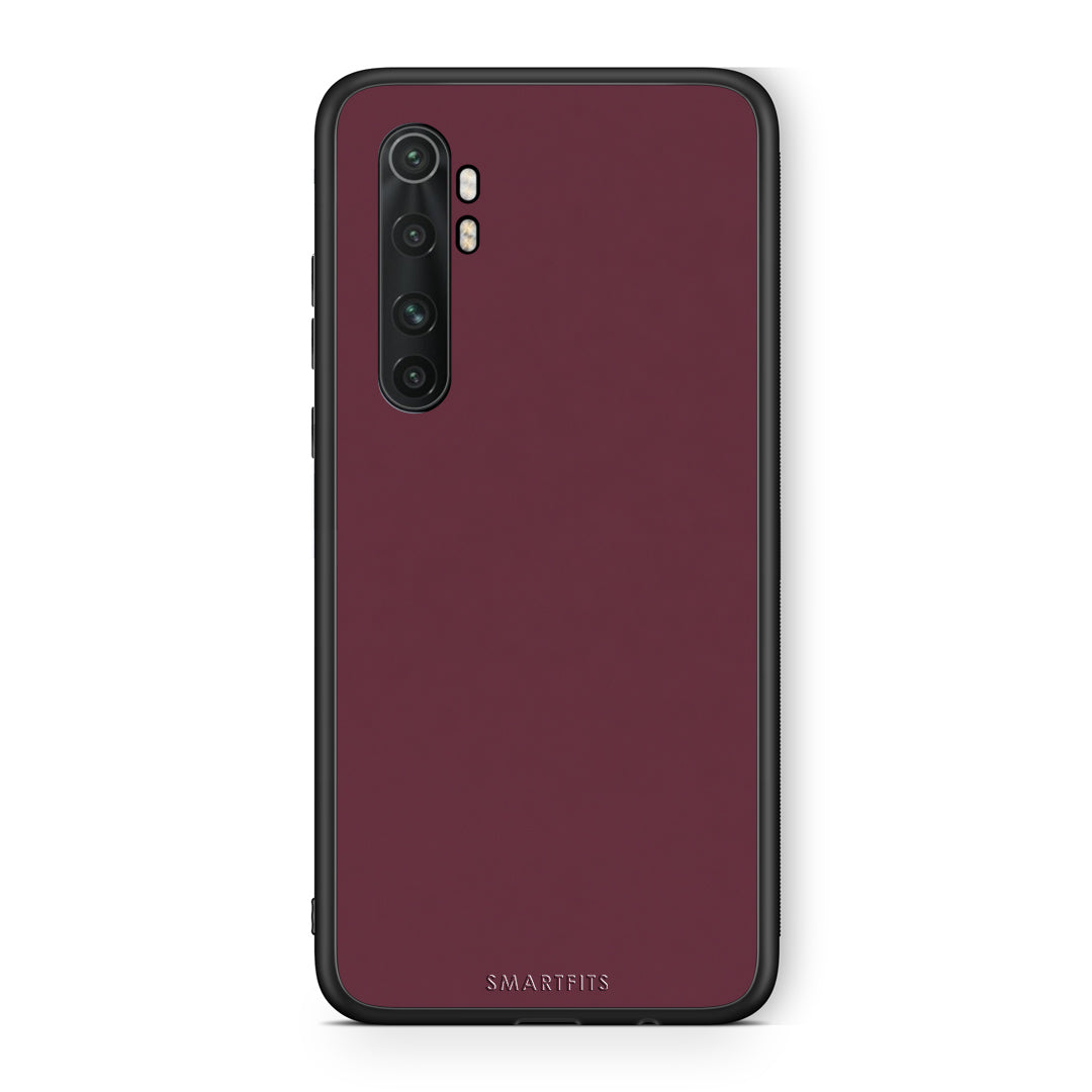Θήκη Xiaomi Mi Note 10 Lite Muted Burgundy από τη Smartfits με σχέδιο στο πίσω μέρος και μαύρο περίβλημα | Xiaomi Mi Note 10 Lite Muted Burgundy case with colorful back and black bezels
