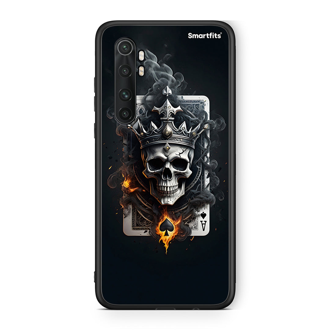 Xiaomi Mi 10 Ultra Skull King Ace θήκη από τη Smartfits με σχέδιο στο πίσω μέρος και μαύρο περίβλημα | Smartphone case with colorful back and black bezels by Smartfits