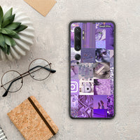 Thumbnail for Purple Aesthetic Collage - Xiaomi Mi Note 10 / 10 Pro θήκη