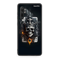 Thumbnail for Xiaomi Mi Note 10 Pro Skull King Ace θήκη από τη Smartfits με σχέδιο στο πίσω μέρος και μαύρο περίβλημα | Smartphone case with colorful back and black bezels by Smartfits