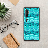 Thumbnail for Swimming Dolphins - Xiaomi Mi Note 10 / 10 Pro θήκη