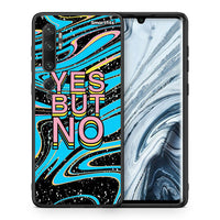 Thumbnail for Θήκη Xiaomi Mi Note 10 Pro Yes But No από τη Smartfits με σχέδιο στο πίσω μέρος και μαύρο περίβλημα | Xiaomi Mi Note 10 Pro Yes But No case with colorful back and black bezels