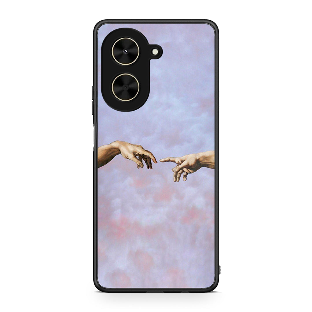 Xiaomi Poco C71 Adam Hand θήκη από τη Smartfits με σχέδιο στο πίσω μέρος και μαύρο περίβλημα | Smartphone case with colorful back and black bezels by Smartfits