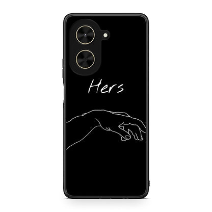 Xiaomi Poco C71 Aeshetic Love 1 Θήκη Αγίου Βαλεντίνου από τη Smartfits με σχέδιο στο πίσω μέρος και μαύρο περίβλημα | Smartphone case with colorful back and black bezels by Smartfits
