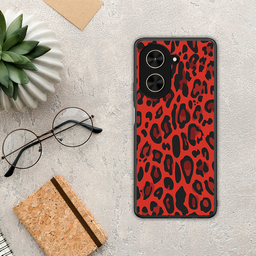 Animal Red Leopard - Xiaomi Poco C71 θήκη