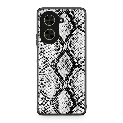 24 - Xiaomi Poco C71 White Snake Animal case, cover, bumper