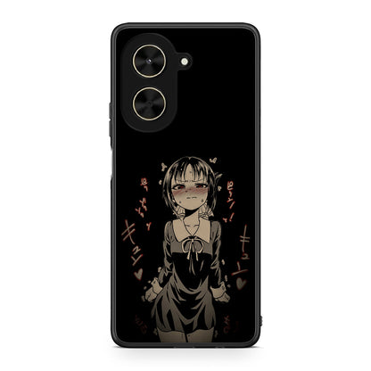 Xiaomi Poco C71 Anime Girl θήκη από τη Smartfits με σχέδιο στο πίσω μέρος και μαύρο περίβλημα | Smartphone case with colorful back and black bezels by Smartfits
