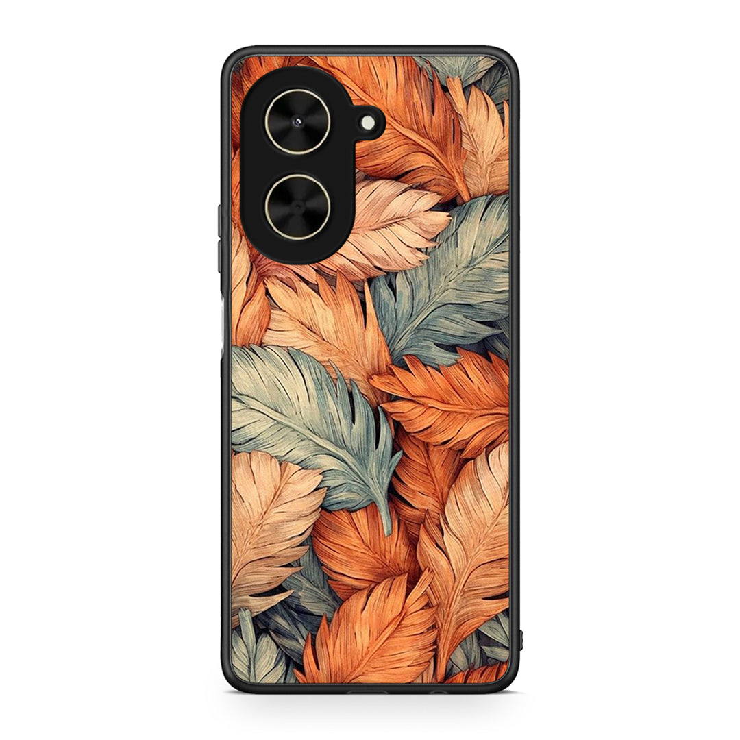 Xiaomi Poco C71 Autumn Leaves Θήκη από τη Smartfits με σχέδιο στο πίσω μέρος και μαύρο περίβλημα | Smartphone case with colorful back and black bezels by Smartfits