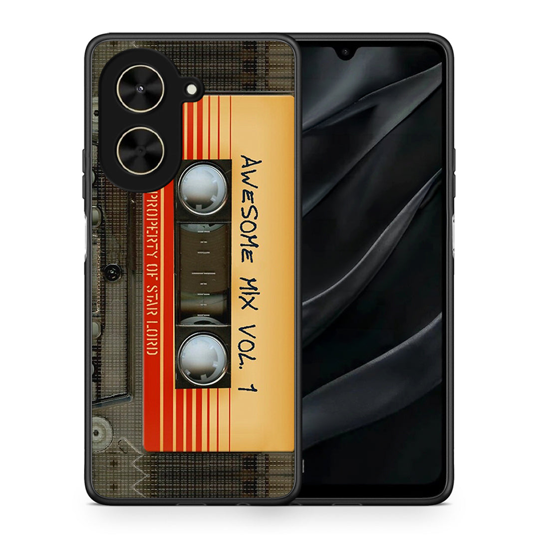 Θήκη Xiaomi Poco C71 Awesome Mix από τη Smartfits με σχέδιο στο πίσω μέρος και μαύρο περίβλημα | Xiaomi Poco C71 Awesome Mix case with colorful back and black bezels