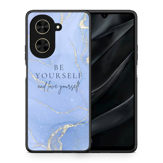 Θήκη Xiaomi Poco C71 Be Yourself από τη Smartfits με σχέδιο στο πίσω μέρος και μαύρο περίβλημα | Xiaomi Poco C71 Be Yourself case with colorful back and black bezels