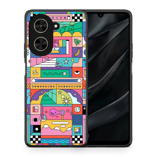 Θήκη Xiaomi Poco C71 Bubbles Soap από τη Smartfits με σχέδιο στο πίσω μέρος και μαύρο περίβλημα | Xiaomi Poco C71 Bubbles Soap case with colorful back and black bezels