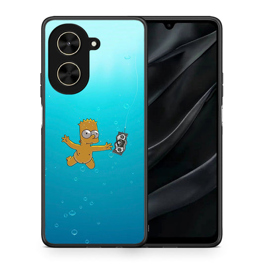 Θήκη Xiaomi Poco C71 Chasing Money από τη Smartfits με σχέδιο στο πίσω μέρος και μαύρο περίβλημα | Xiaomi Poco C71 Chasing Money case with colorful back and black bezels