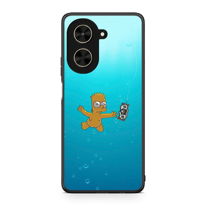 Xiaomi Poco C71 Chasing Money θήκη από τη Smartfits με σχέδιο στο πίσω μέρος και μαύρο περίβλημα | Smartphone case with colorful back and black bezels by Smartfits