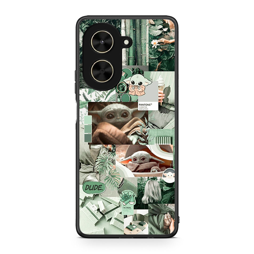 Xiaomi Poco C71 Collage Dude Θήκη Αγίου Βαλεντίνου από τη Smartfits με σχέδιο στο πίσω μέρος και μαύρο περίβλημα | Smartphone case with colorful back and black bezels by Smartfits