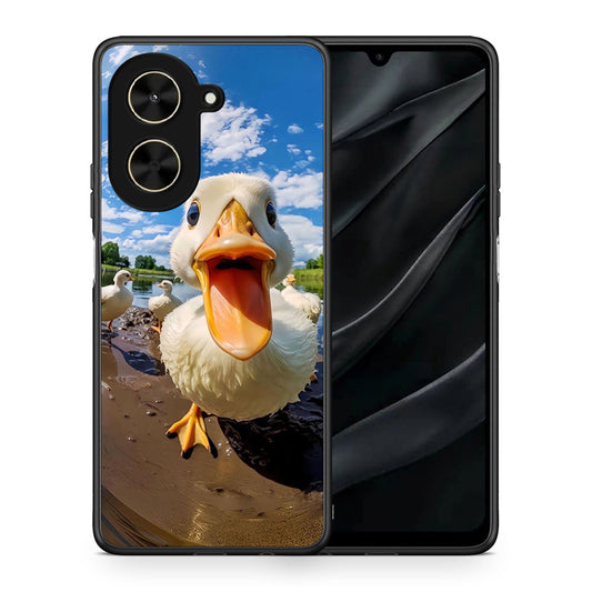 Θήκη Xiaomi Poco C71 Duck Face από τη Smartfits με σχέδιο στο πίσω μέρος και μαύρο περίβλημα | Xiaomi Poco C71 Duck Face case with colorful back and black bezels