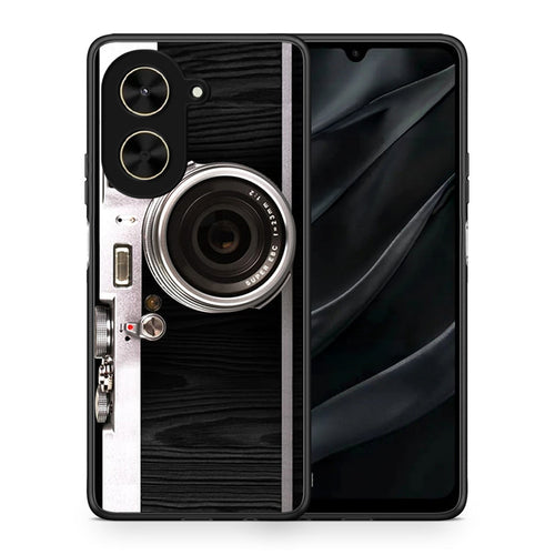 Θήκη Xiaomi Poco C71 Emily In Paris από τη Smartfits με σχέδιο στο πίσω μέρος και μαύρο περίβλημα | Xiaomi Poco C71 Emily In Paris case with colorful back and black bezels