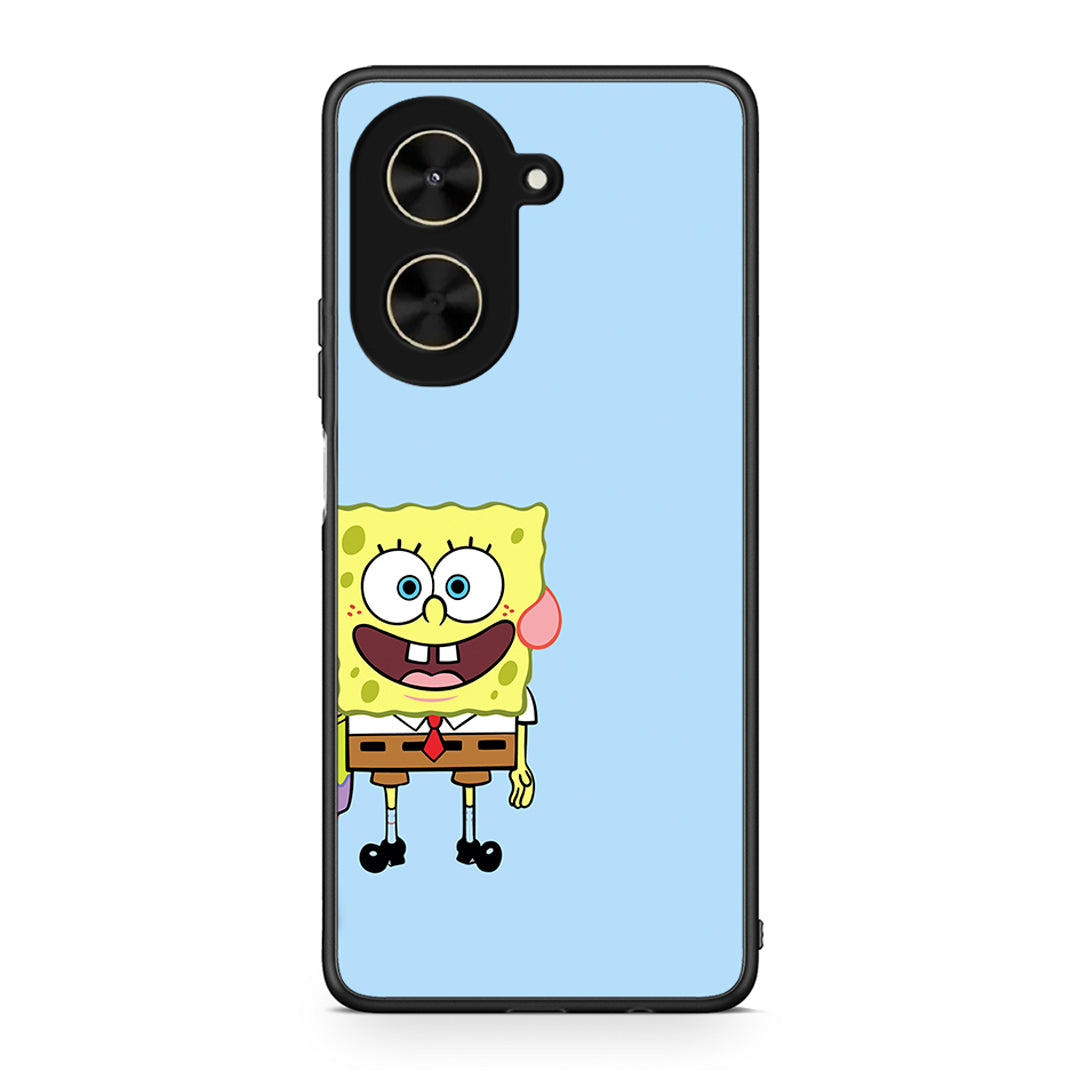 Xiaomi Poco C71 Friends Bob θήκη από τη Smartfits με σχέδιο στο πίσω μέρος και μαύρο περίβλημα | Smartphone case with colorful back and black bezels by Smartfits