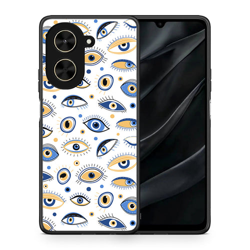 Θήκη Xiaomi Poco C71 Ftou Ftou από τη Smartfits με σχέδιο στο πίσω μέρος και μαύρο περίβλημα | Xiaomi Poco C71 Ftou Ftou case with colorful back and black bezels
