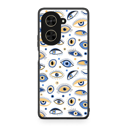 Xiaomi Poco C71 Ftou Ftou θήκη από τη Smartfits με σχέδιο στο πίσω μέρος και μαύρο περίβλημα | Smartphone case with colorful back and black bezels by Smartfits