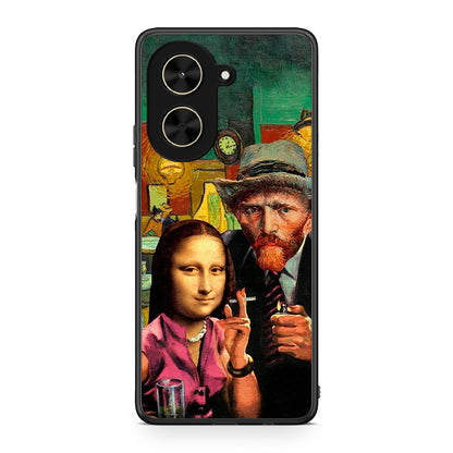 Xiaomi Poco C71 Funny Art θήκη από τη Smartfits με σχέδιο στο πίσω μέρος και μαύρο περίβλημα | Smartphone case with colorful back and black bezels by Smartfits