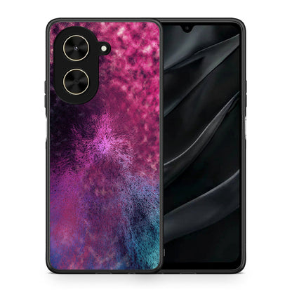 Θήκη Xiaomi Poco C71 Aurora Galaxy από τη Smartfits με σχέδιο στο πίσω μέρος και μαύρο περίβλημα | Xiaomi Poco C71 Aurora Galaxy case with colorful back and black bezels